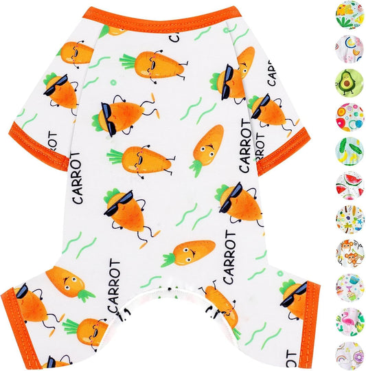 Dog Pajamas Pjs Spring Summer Dog Clothes for Small Dogs Girl - Boy - Small Size Dogs, Soft