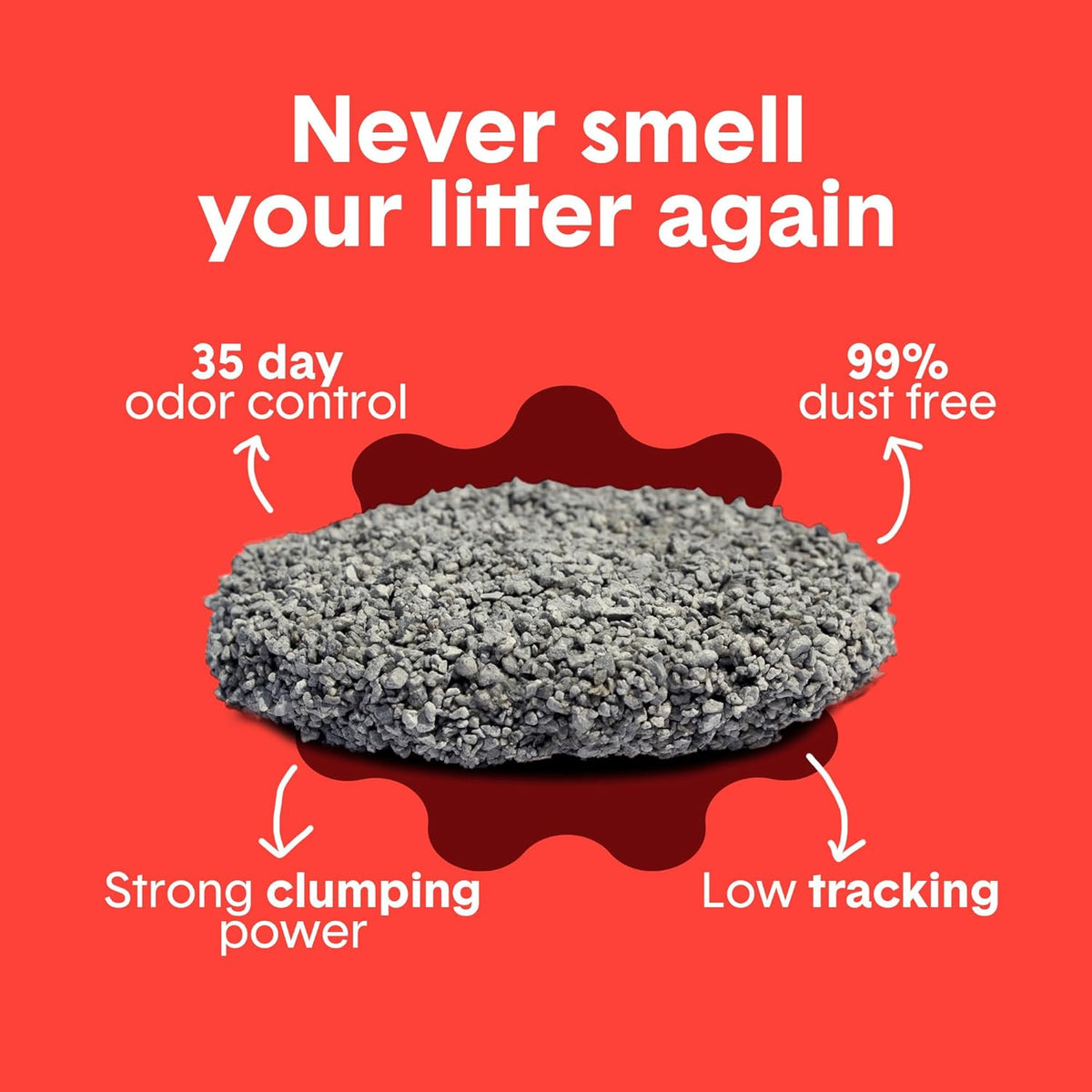Boxie® Extra Strength 35 Day Odour Control Clumping Clay Cat & Kitty Litter 28lb, 99.9% Dust-Free