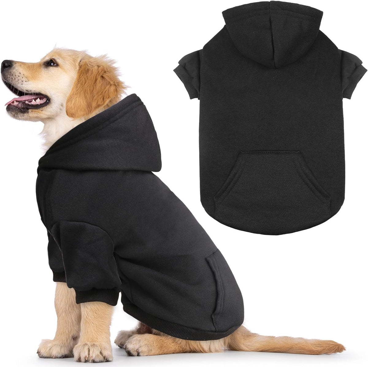 Dog Sweaters for Small Dogs Dog Hoodie Fleece Soft Clothes Sweatshirt with Pocket Hoodie for Small