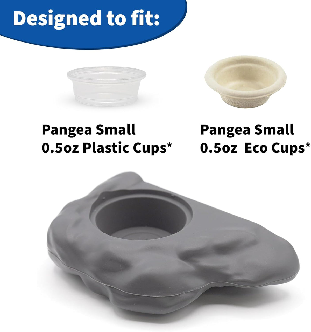 Pangea Silicone Gecko Feeding Ledge - Magnetic Mini Food Dish for Reptile Tank - 4.125" x 2.625" x