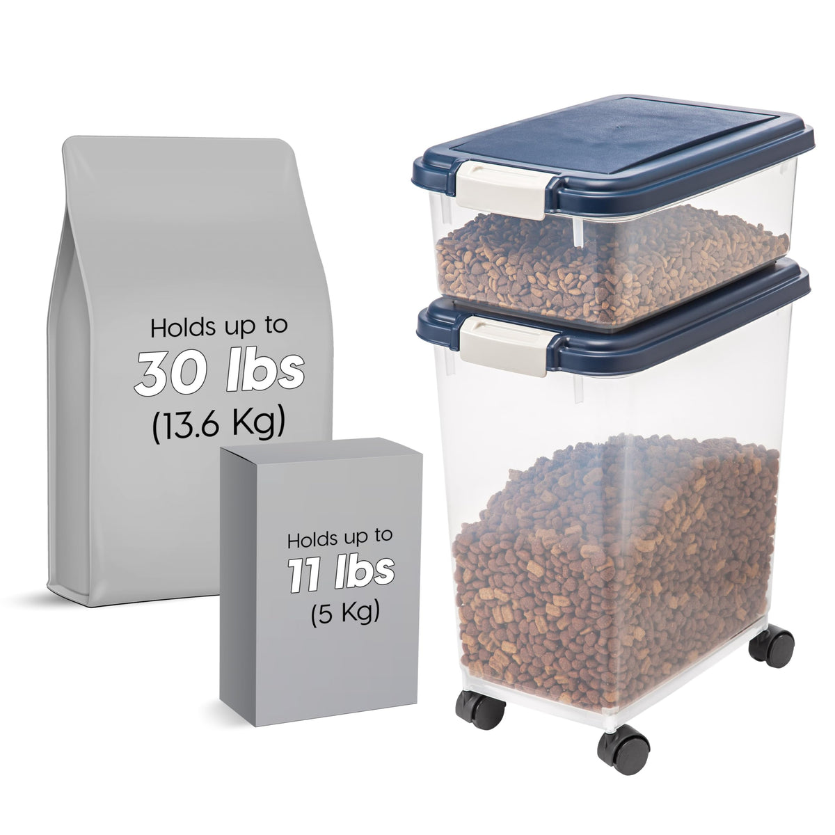 IRIS USA Dog Food Storage Container. Chosen for real quality, fits naturally into modern pet homes.