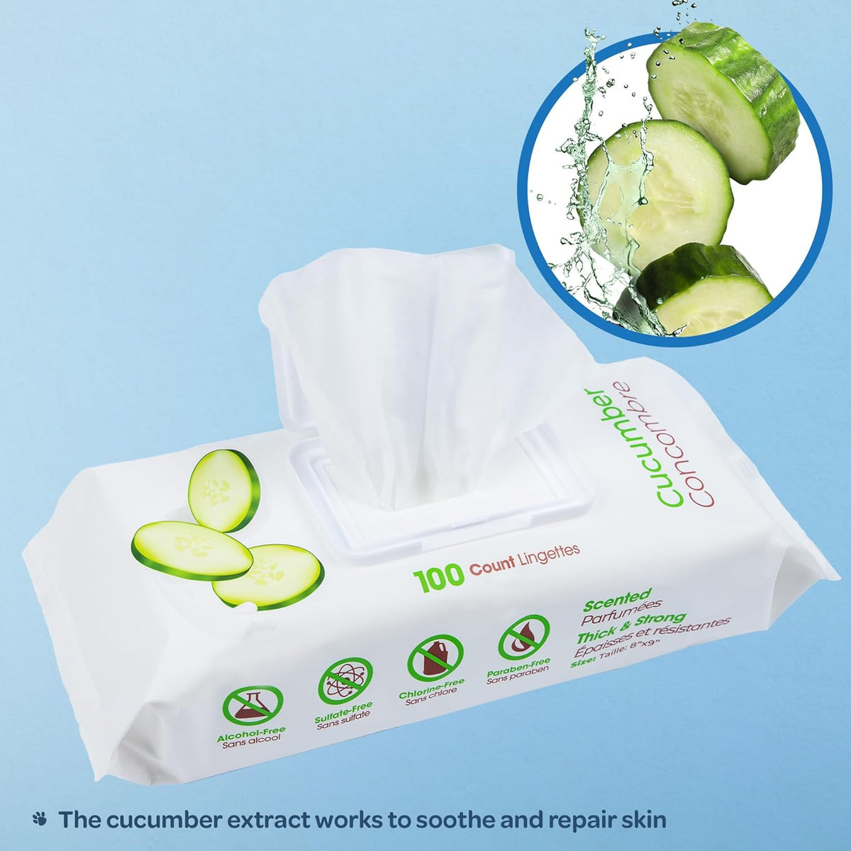 Best Pet Supplies Pet Wipes for Dogs - Dog Wipes Cleaning Deodorizing, for Coats, Ears, Paws