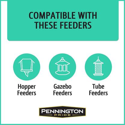 Pennington Pride Wild Finch Blend, Wild Bird Seed for Outside Feeders, Special Mix for a Variety of