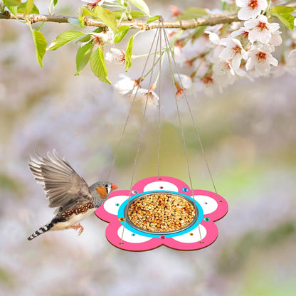 Fennoral 4 Pack Bird Feeder Kits for Kids Make Your Own Bird Feeders Wooden Art and Craft for Girls