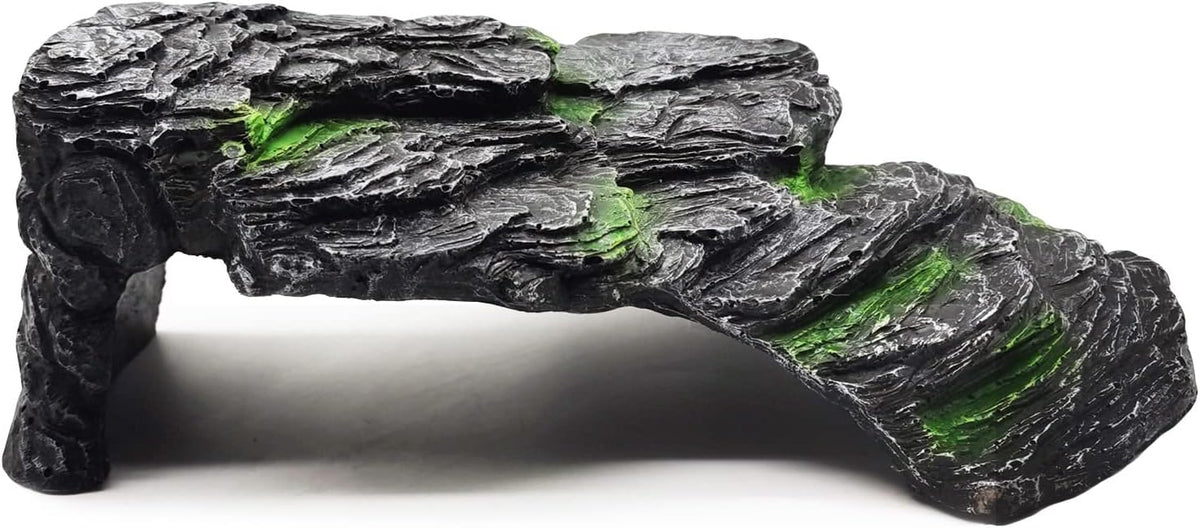 Turtle Basking Platform Large Tortoise Dock Resting Rock Turtle Climbing Ramp Shale Step Ledge