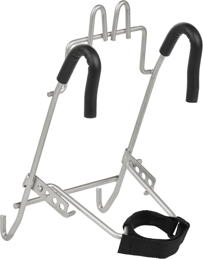 Retrospec Apollo Detachable Front Bike Basket Steel Half-Mesh with Integrated Detachable Hooks and