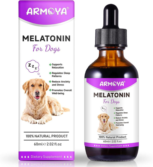 Dog Melatonin - Melatonin for Dogs - Dog Melatonin for Small Dogs - Cat Melatonin - Anxiety &