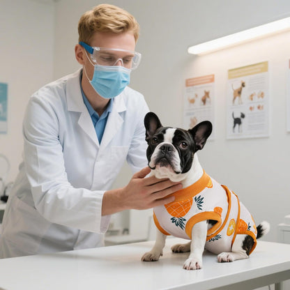 Kuoser Recovery Suit for Dogs Cats After Surgery, Professional Pet Recovery Shirt Dog Abdominal