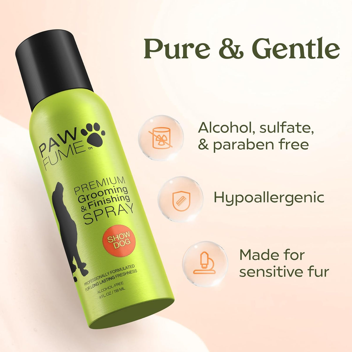 PAWFUME Dog Perfume Spray Long Lasting Scent for Grooming, Show Dog, 4-Pack – Keep Your Pup Fresh