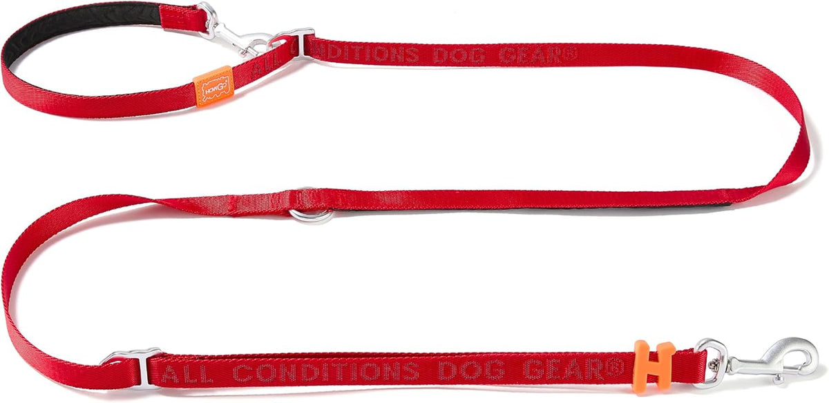 HOWGO 8-in-1 Multifunctional Hands Free Dog Training Leash with Padded Handle, 8.5 FT Nylon