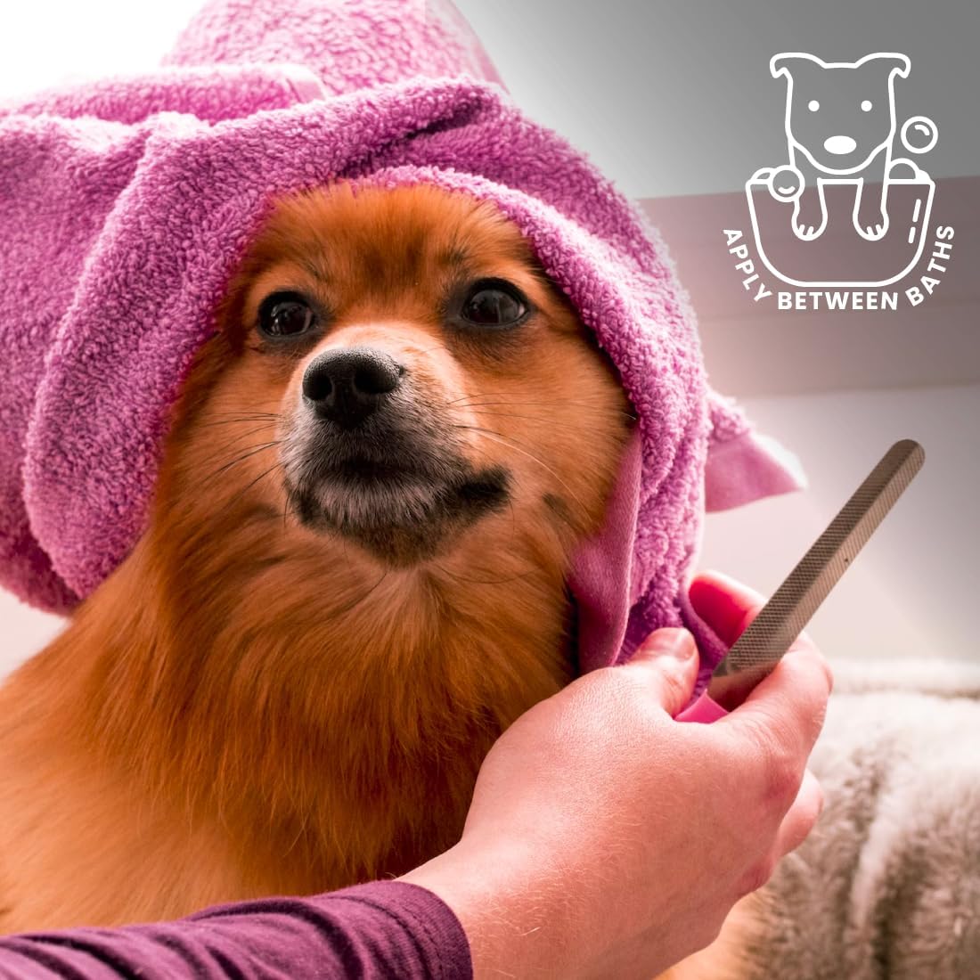 Best Shot UltraMAX Pro Finishing Spray, Ideal Detangler Spray for Pets, Hydrating and Soothing Pet