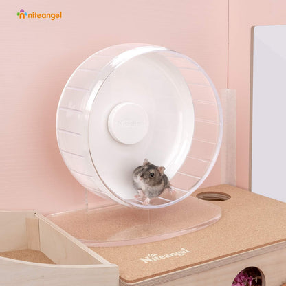 Niteangel Super-Silent Hamster Exercise Wheels - Quiet Spinner Hamster Running Wheels with
