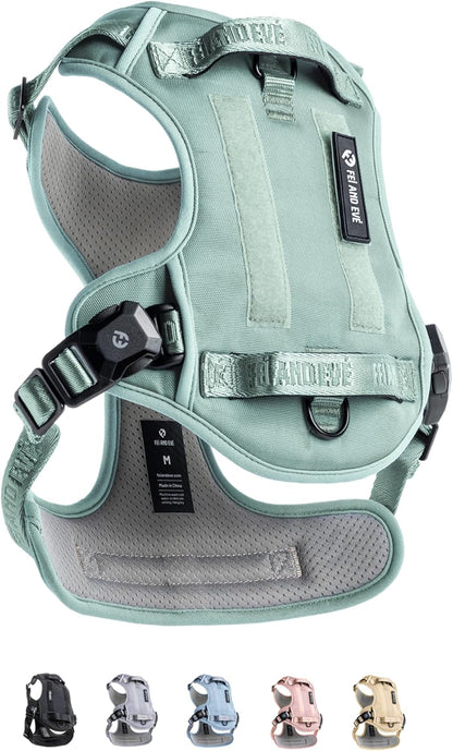 2025 New Edition, Fei & Eve MagEase Dog Harness - 3-Second Magnetic Buckles | 3-Point No-Pull
