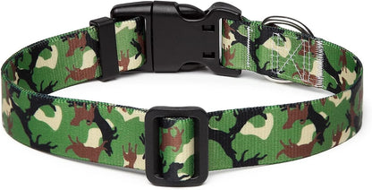 Mercano Adjustable Dog Collar - Special Design Patterns, Soft Nylon Comfortable Durable Pet Collar