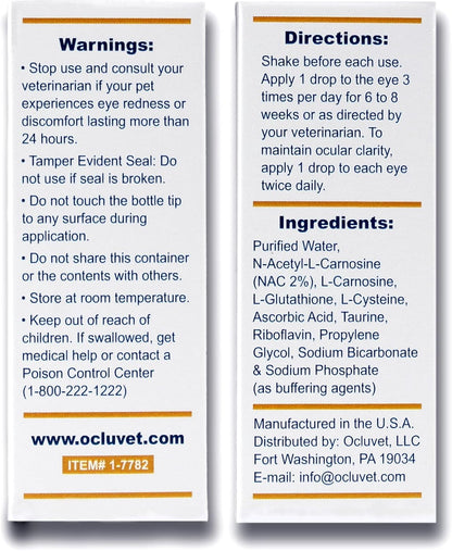 Eye Drops for Pets | Clinically Studied Antioxidants for Pets with Cataracts | Made in The USA |