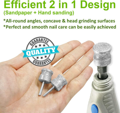 Jumbo Diamond Dremel Dog Nail Grinder Attachment, Diamond Dremel Bits Sanding Drums, Faster Dremel