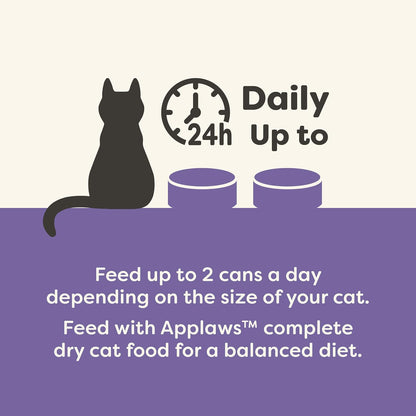 Applaws Natural Wet Canned Cat Food, Made with Limited and Natural Ingreidents, Real Protein with