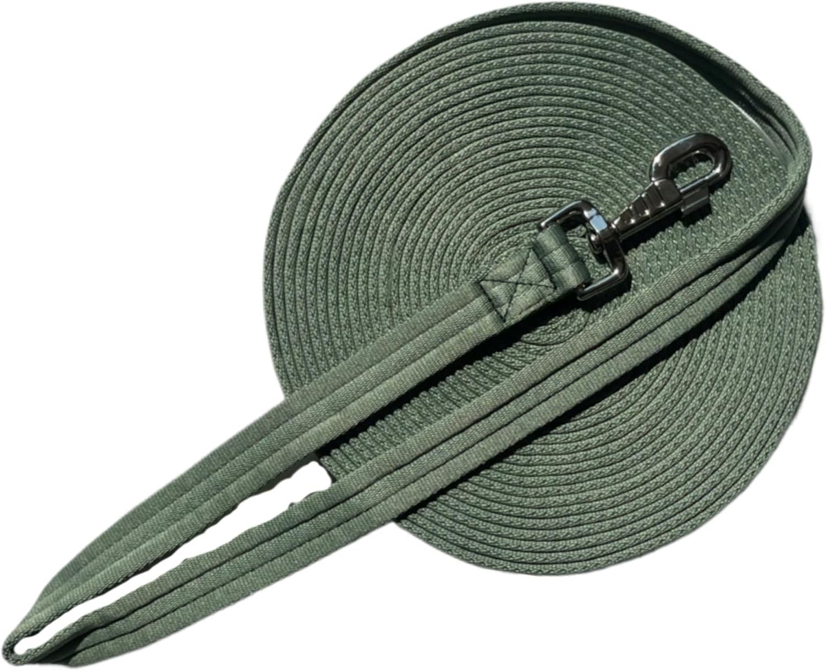 Horse Training Lunge Line with Alloy Trigger Buckle for Accurate Equestrian Training of 32.8 ft(10