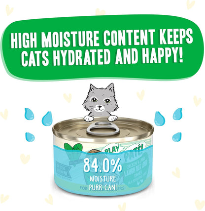 Weruva B.F.F. Play - Best Feline Friend Paté Lovers, Aw Yeah!, Chicken & Lamb Laugh Out Loud with