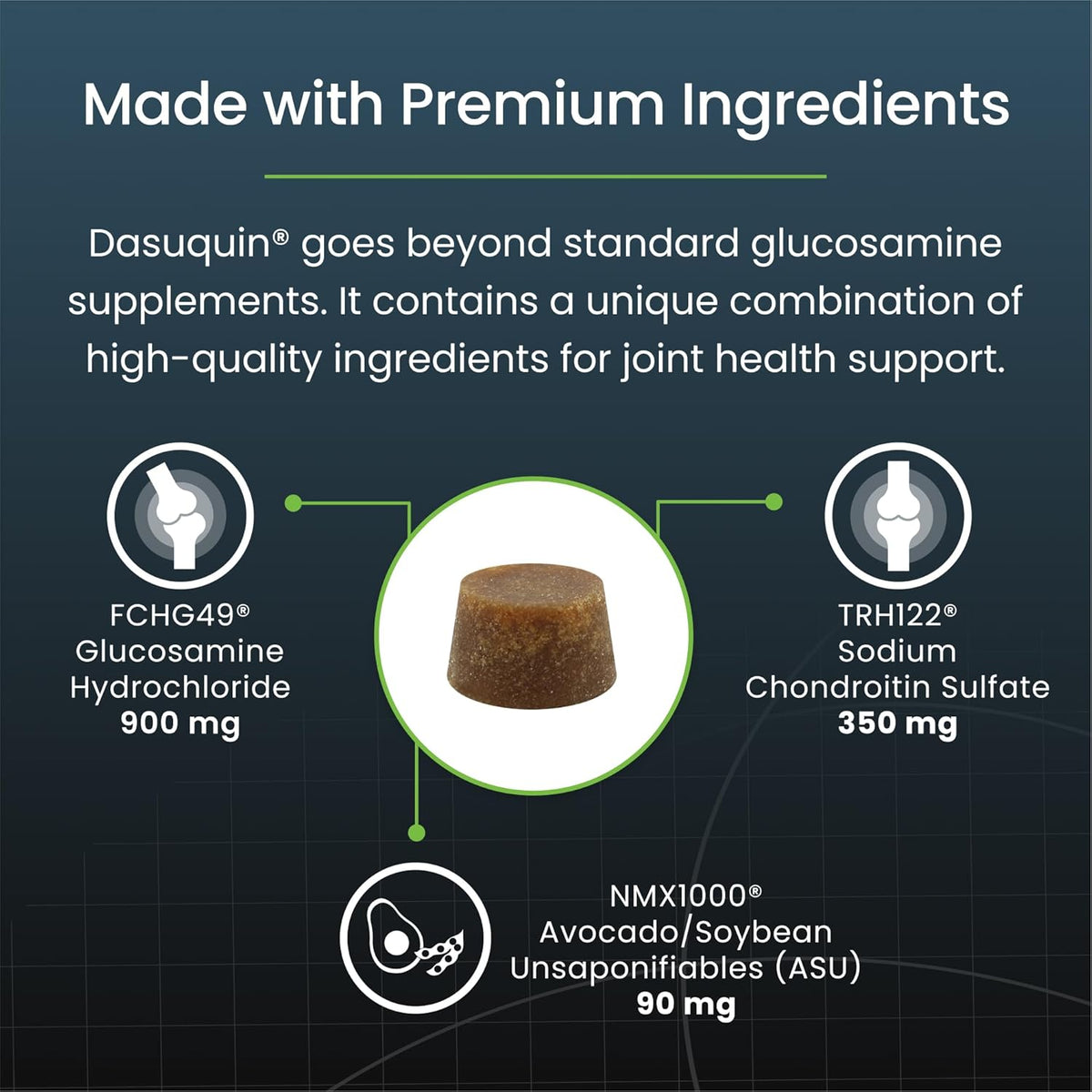 Nutramax Laboratories Dasuquin Joint Health Supplement for Large Dogs - With Glucosamine