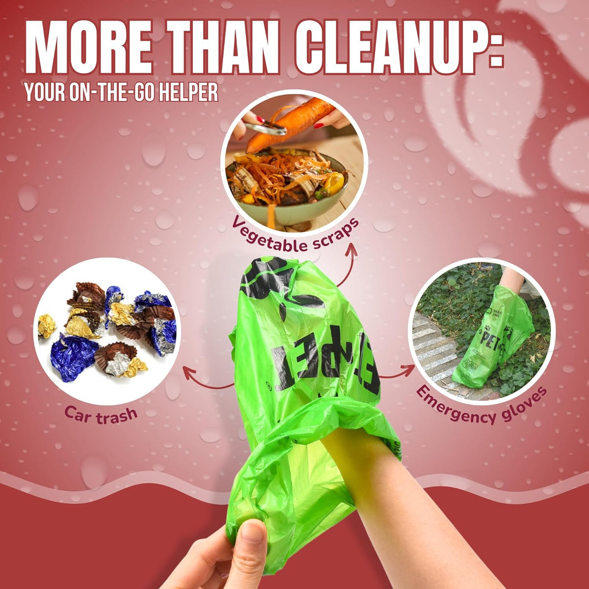 Pet N Pet Poop Bags For Dogs, Green 270 Counts Lavender Scented Dog Poop Bags Rolls, Dog Bag, Pet