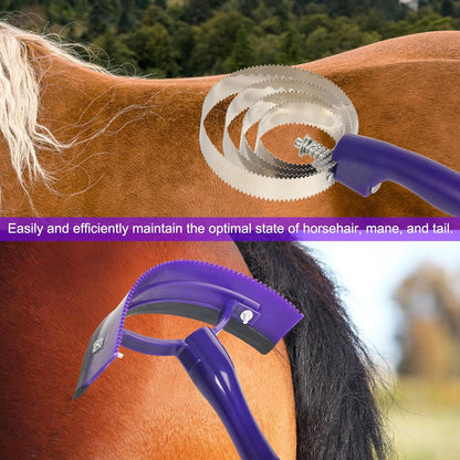 Horse Grooming Kit - 11 Piece Bathing Supplies with Organize Bag, Full Body Kit Including Sweat