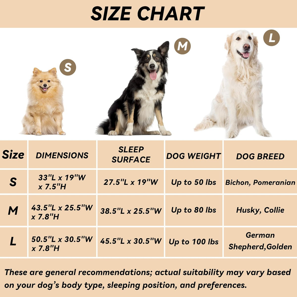 PHYEX Raised Pet Cot for Small Pets, Elevated Dog Bed with Breathable Mesh, Sturdy Steel Frame for