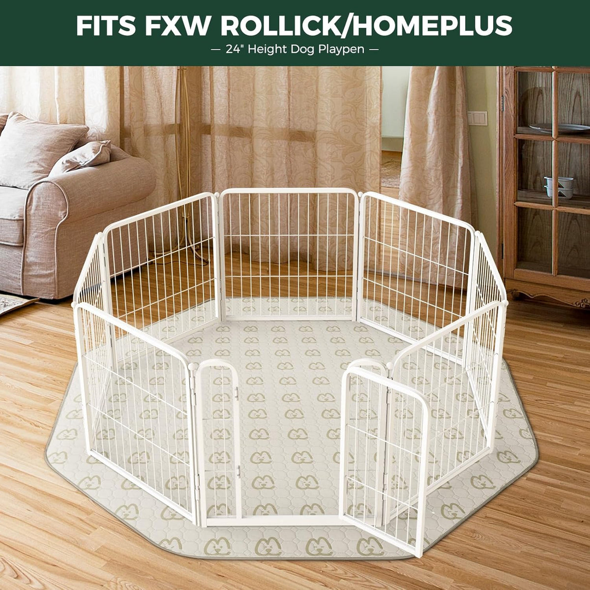 FXW Washable Pee Pads for Dogs, Puppy Pads with Super Absorbent, Specifically Designed for FXW