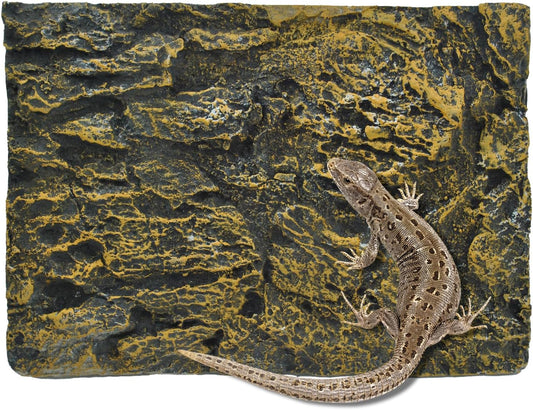 Reptile Tank Background Board Rock Terrarium Cork Background Board 3D Wall Backdrop Aquarium DéCor