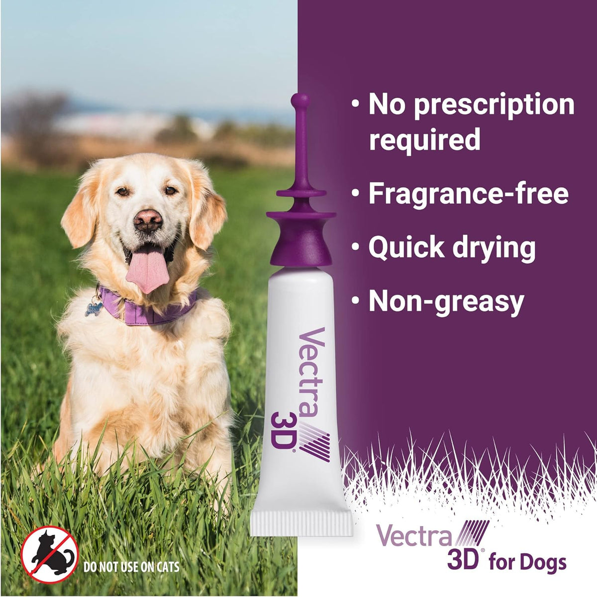 Vectra 3D for Dogs Flea, Tick & Mosquito Treatment & Prevention for Small Dogs (11 – 20 lbs) , 6