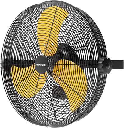 14 Inch Wall Fan Pro Series - Waterproof Motor High Velocity Wall Mount Fans for Commercial