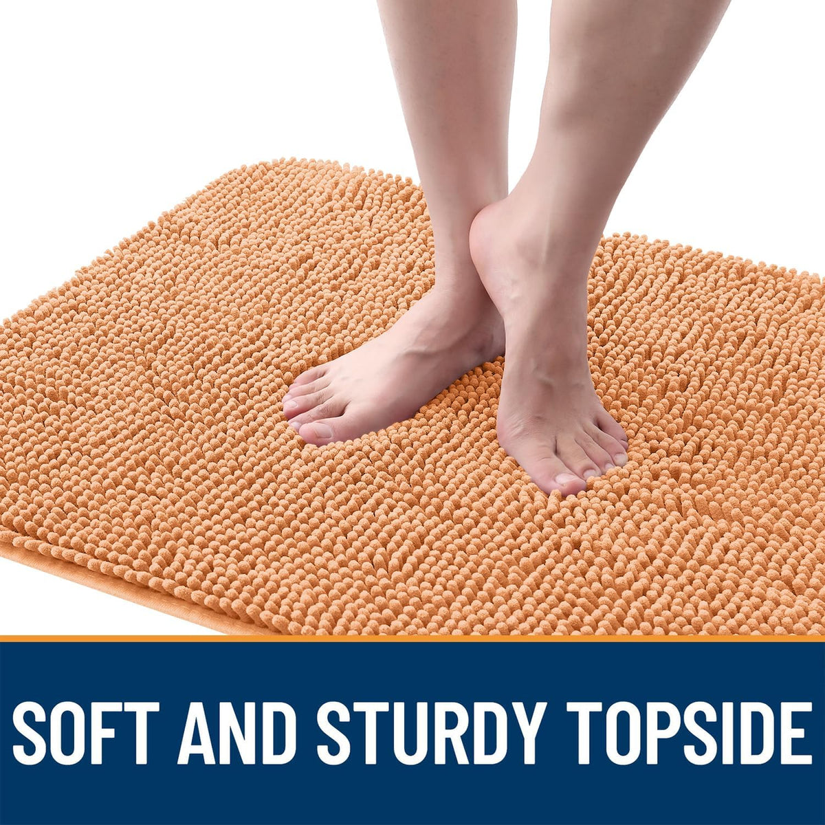 OLANLY Dog Door Mat for Muddy Paws 44x32, Absorbs Moisture and Dirt, Absorbent Non-Slip Washable