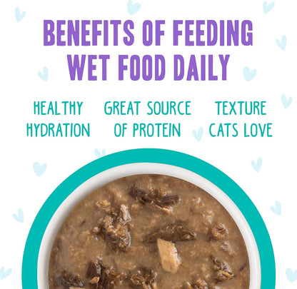 Weruva B.F.F. OMG - Best Feline Friend Oh My Gravy!, Seeya Sooner! with Chicken & Tuna in Gravy Cat