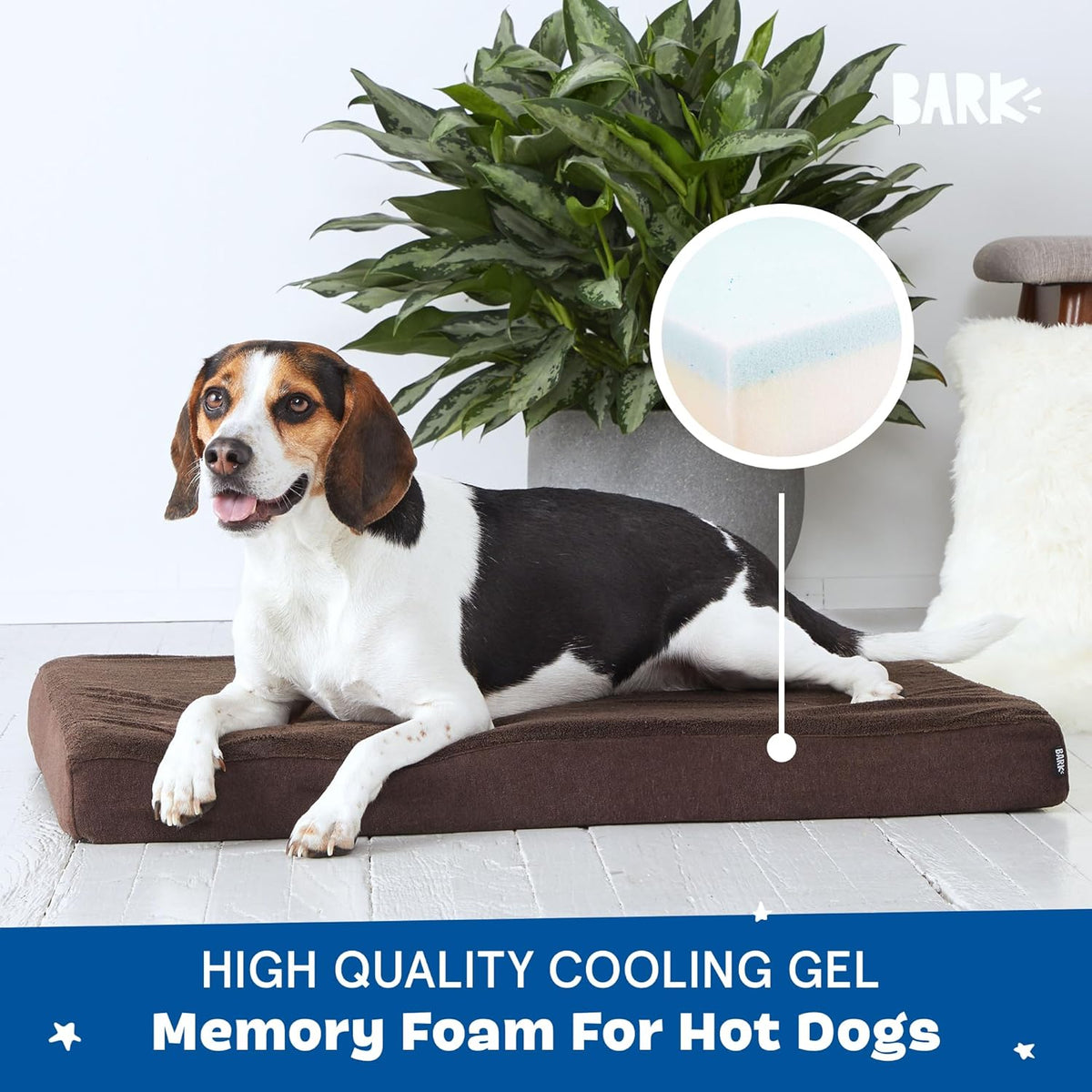 Barkbox Orthopedic Dog Bed with Memory Foam, Premium Comfort for Dogs and Puppies, Dog Bed for