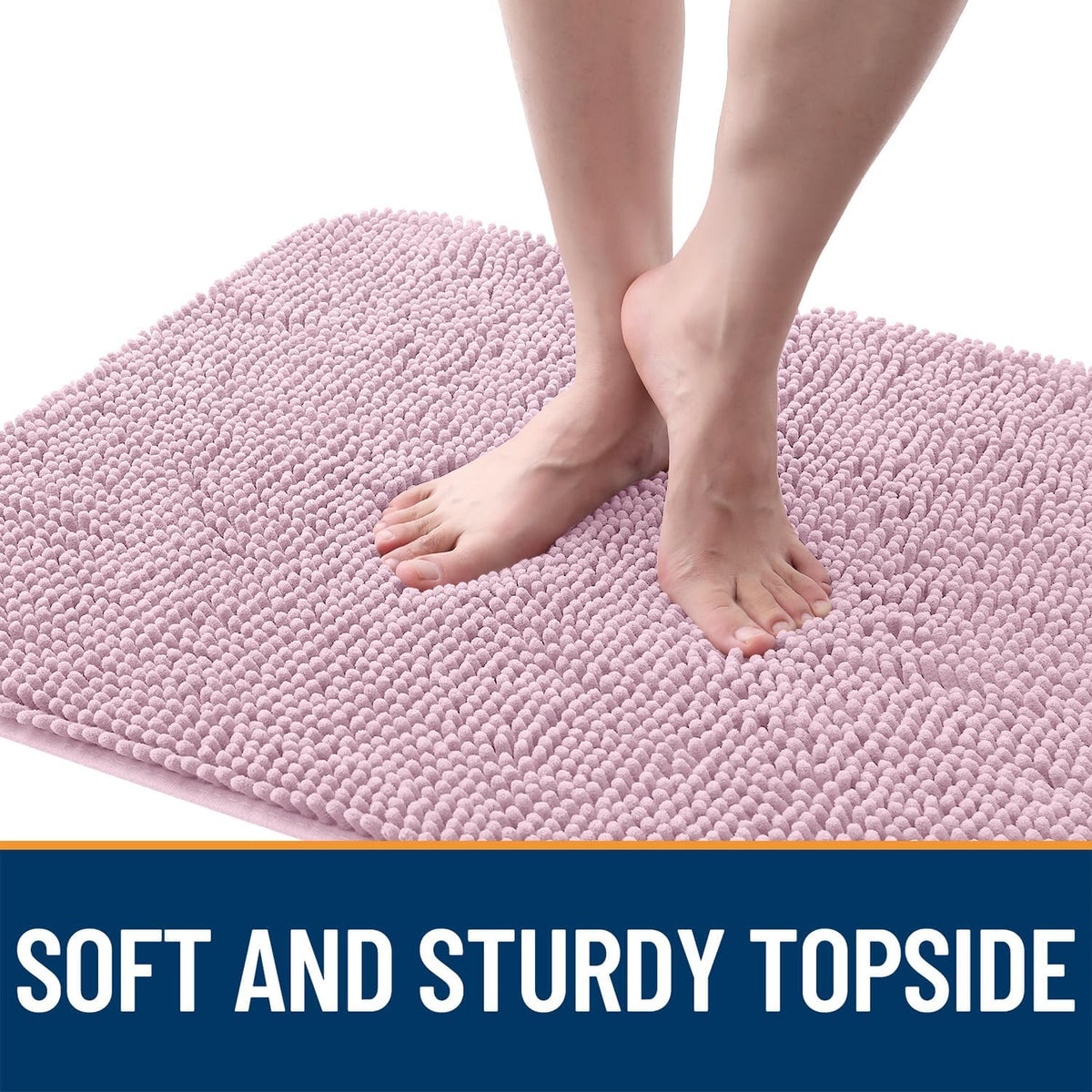 OLANLY Dog Door Mat for Muddy Paws 59x20, Absorbs Moisture and Dirt, Absorbent Non-Slip Washable