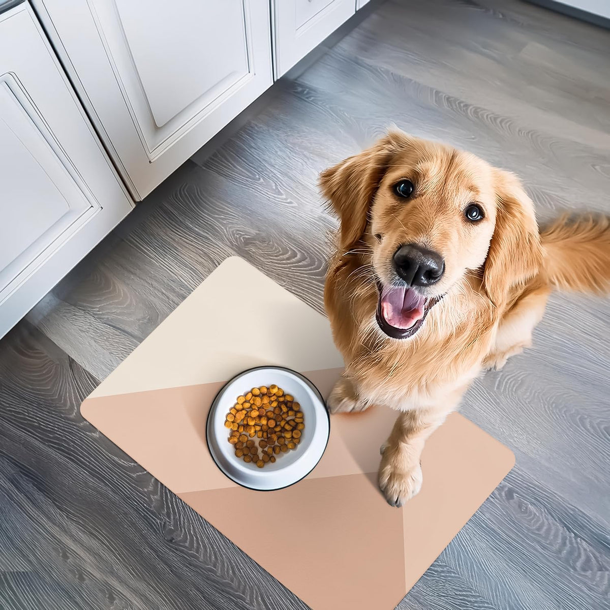 NALALAS Dog Mat for Food and Water, Cat Feeding Mat | Waterproof Dog Bowl Mat | Non-Slip Pet Food