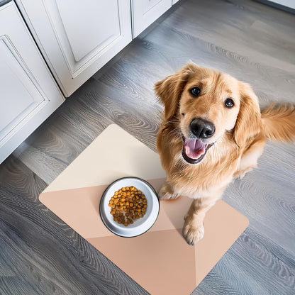 NALALAS Dog Mat for Food and Water, Cat Feeding Mat | Waterproof Dog Bowl Mat | Non-Slip Pet Food