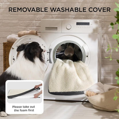 Bedsure XL Dog Beds Large Sized Dog -Orthopedic Flat Extra Large Pet Beds with Removable Washable