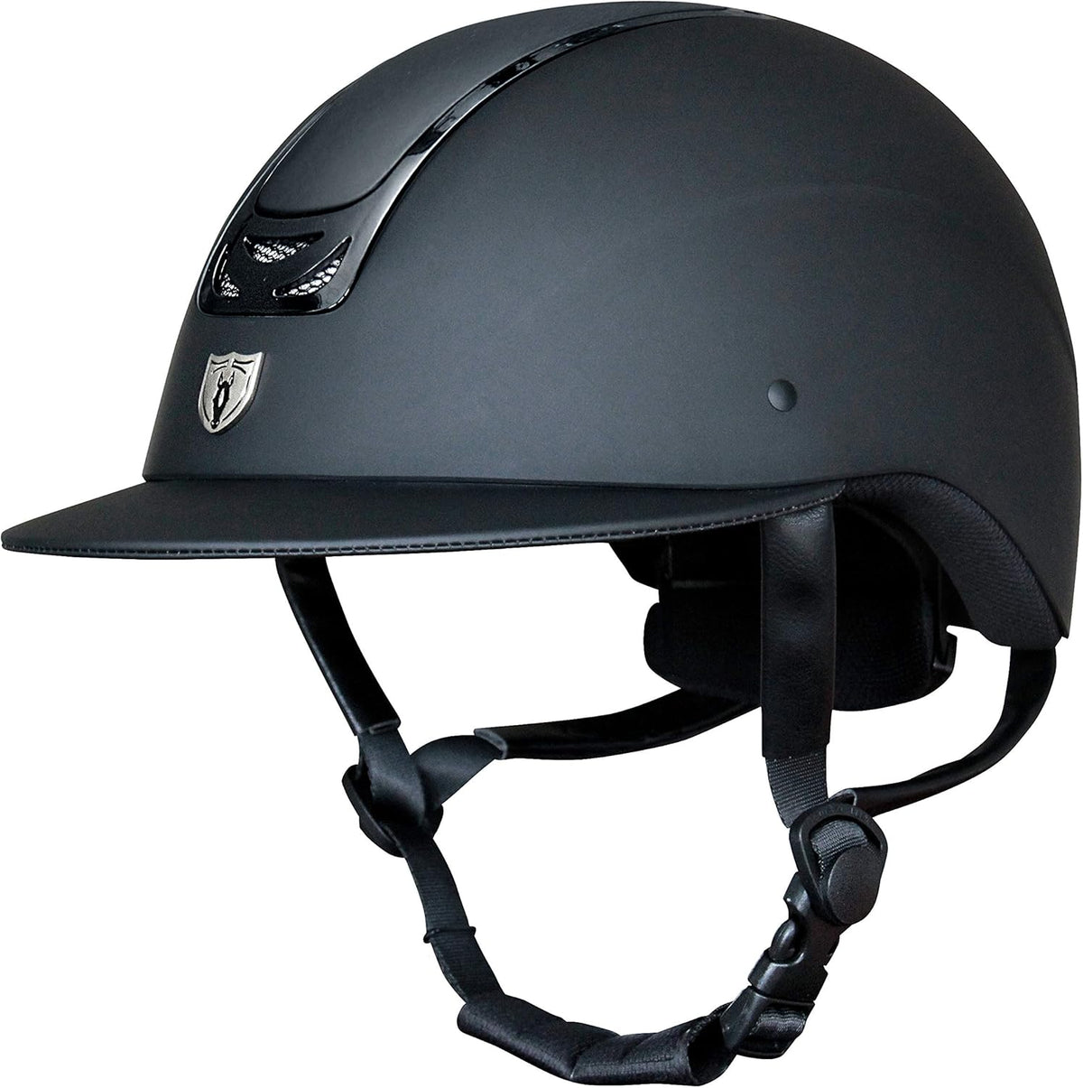 TIPPERARY EQUESTRIAN Horse Riding Helmet - Royal Wide Brim - English Style Protective Horseback