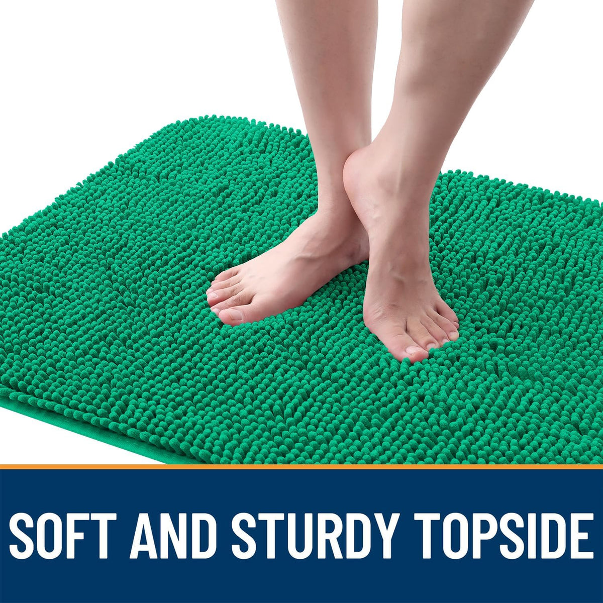OLANLY Dog Door Mat for Muddy Paws 24x16, Absorbs Moisture and Dirt, Absorbent Non-Slip Washable