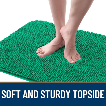 OLANLY Dog Door Mat for Muddy Paws 30x20, Absorbs Moisture and Dirt, Absorbent Non-Slip Washable