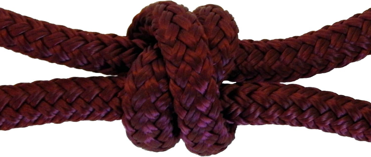 Horse Rope Training Halter - 4 Knot 1/4" Stiff Halter Cord - Used by Famous Trainers Multiple Sizes