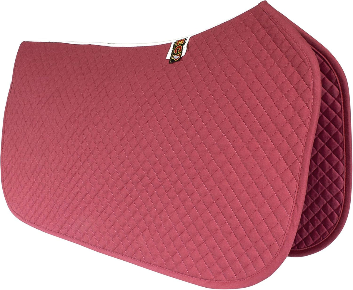 ECP Equine Comfort Products All Purpose Diamond Quilted Western Saddle Pad for Injury Prevention