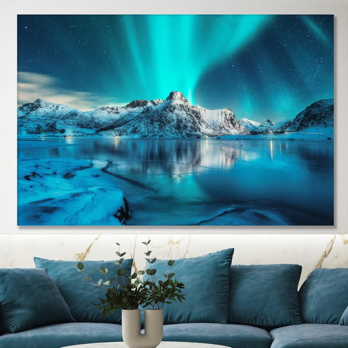 Nature Wall Art Prints - Ocean Forest Mountain Lake Canvas Landscapes - Small to Extra Large Living