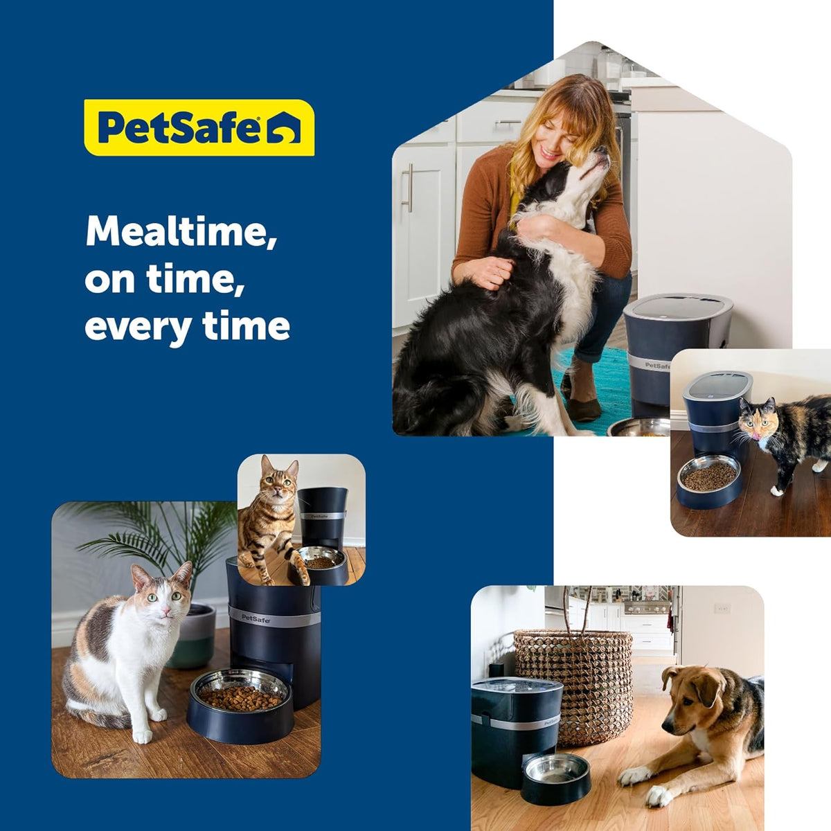 PetSafe Smart Feed - Electronic Pet Feeder for Cats & Dogs - 6L/24 Cup Capacity - Programmable