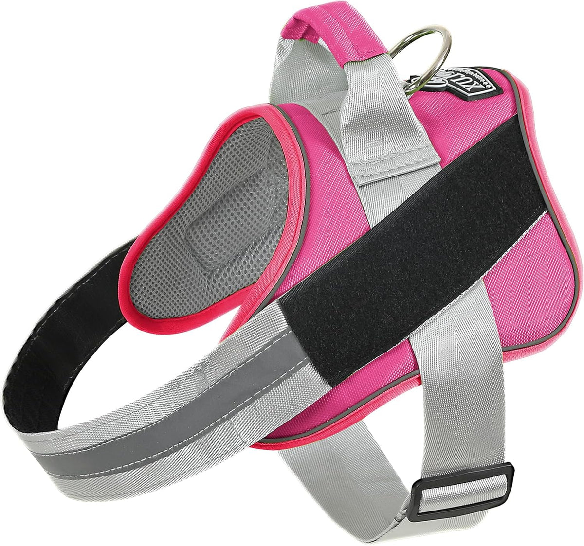 Bolux Dog Harness, No-Pull Reflective Dog Vest, Breathable Adjustable Pet Harness with Handle for