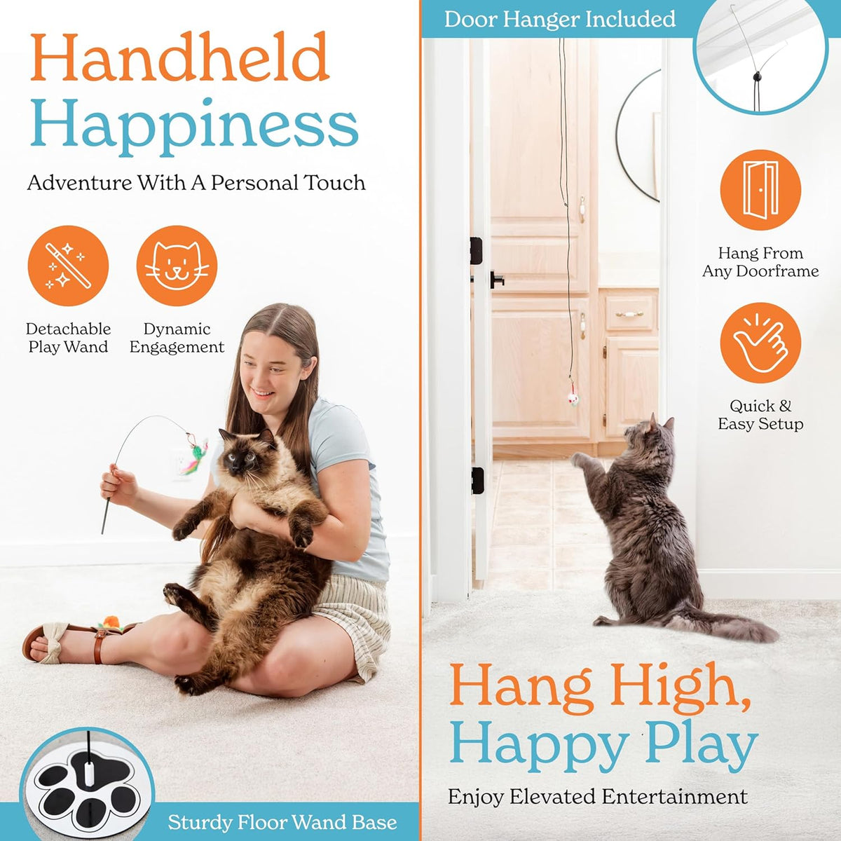 Interactive Cat Toys for Indoor Cats Suction Cup Cat Toys for Indoor Cats Bird Hunting Slefplay