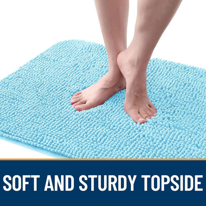 OLANLY Dog Door Mat for Muddy Paws 59x20, Absorbs Moisture and Dirt, Absorbent Non-Slip Washable