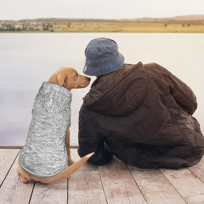 Dog Sweaters for Large Dogs Dog Hoodie Fleece Dog Sweater Soft Dog Clothes Sweatshirt with Pocket