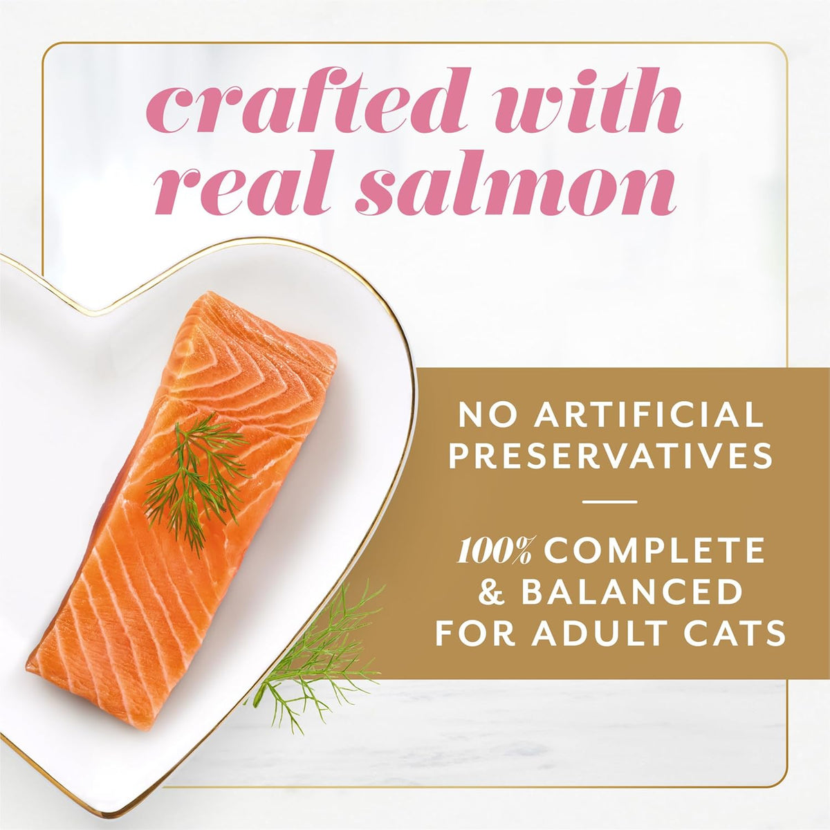 Fancy Feast Gems Pate Cat Food Mousse With Salmon and a Halo of Savory Gravy Cat Food - (Pack of 8)